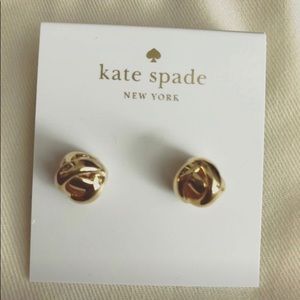 Kate Spade Gold Knot Earrings